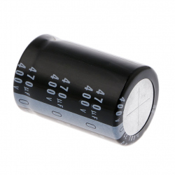 Electrolytic Capacitor 470 uF, 400 V