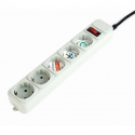 Surge Protector, 5  Sockets, 15 ft