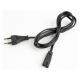 Cablu Alimentare Euro LA IEC C7 (Casetofon) 2 Pini 1.8M