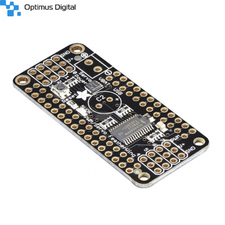 FeatherWing PWM/Servo with 8 Channels for all Feather Boards