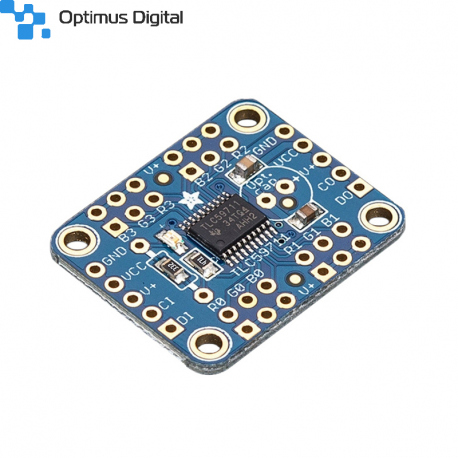 Driver LED Adafruit cu 12 Canale si PWM pe 16 biti