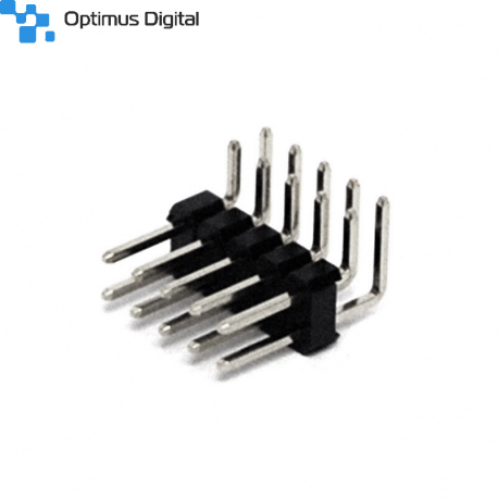 Header de Pini Tată la 90° de 2.54 mm 2 x 5p