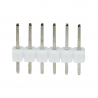 Header de Pini Tată de 2.54 mm 6p (Alb)