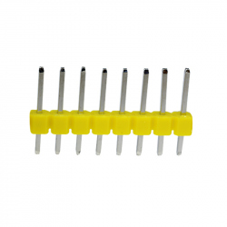 Header de Pini Tată de 2.54 mm 8p (Galben)