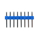 Header de Pini Tată de 2.54 mm 8p (Albastru)