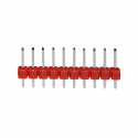 Header de Pini Tată de 2.54 mm 10p (Roșu)