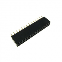 2 x 14p 2.54 mm Female Pin Header