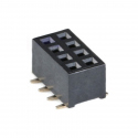 Header de Pini Mamă SMD de 1.27 mm 2 x 4p