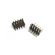 2 x 5p 1.27 mm SMD Male Pin Header