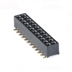 2 x 12p 1.27 mm SMD Female Pin Header