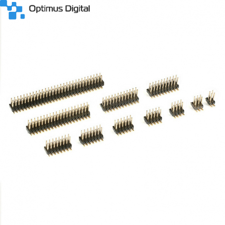 Header de Pini Tată SMD de 1.27 mm 2 x 30p