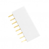 Header de Pini Mamă de 2.54 mm 8p (Alb)