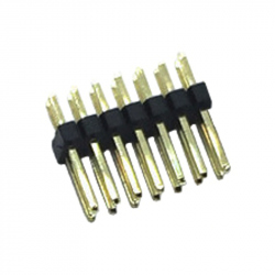2 x 7p 1.27 mm Male Pin Header