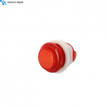 Arcade Button 24 mm - Red