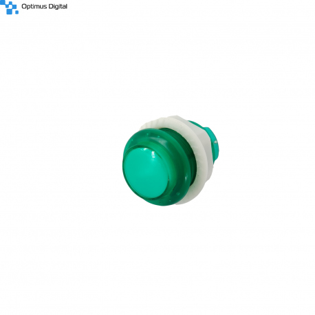 Arcade Button 24 mm - Green