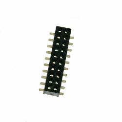 2 x 10p 1.27 mm SMD Female Pin Header
