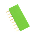8p 2.54 mm Female Pin Header (Green)