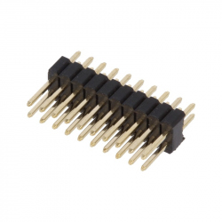2 x 10p 1.27 mm Male Pin Header