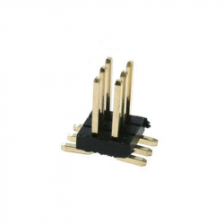 2 x 3p 1.27 mm SMD Male Pin Header