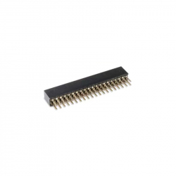 2 x 20p 1.27 mm Female Pin Header