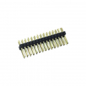 2 x 15p 1.27 mm Male Pin Header