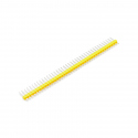 Colored 40p 2.54 mm Pitch Male Pin Header - Yellow