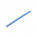 Colored 40p 2.54 mm Pitch Male Pin Header - Blue
