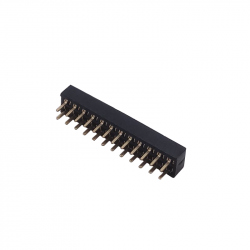 2 x 12p 1.27 mm Female Pin Header