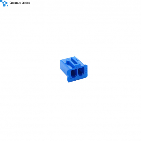 2p Female XH2.54 Connector (Blue)