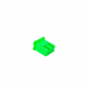 Conector Mamă XH2.54 2p (Verde)