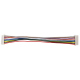 Cablu 10p 1.25 mm Mufat la Ambele Capete (15 cm)