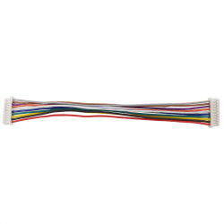 Cablu 10p 1.25 mm Mufat la Ambele Capete (15 cm)