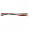 Cablu 10p 1.25 mm Mufat la Ambele Capete (15 cm)