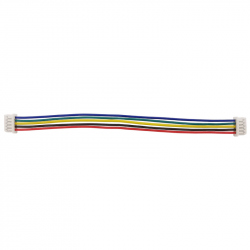 Cablu 5p 1.25 mm Mufat la Ambele Capete (30 cm)