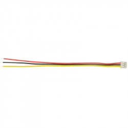 Cablu 3p 1.25 mm Mufat la un Singur Capat (15 cm)