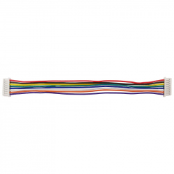 Cablu 8p 1.25 mm Mufat la Ambele Capete (30 cm)