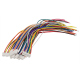 Cablu 5p 1.25 mm Mufat la un Singur Capat (15 cm)