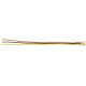 Cablu 3p 1.25 mm Mufat la un Singur Capat (30 cm)