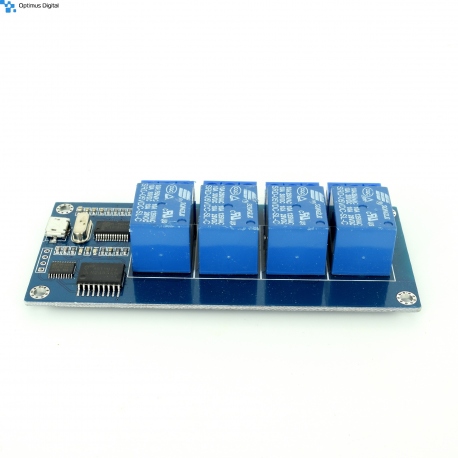 4 Channel Relay Module with Micro USB