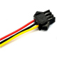 Cablu cu Conector SM2.54-3p Mamă (10 cm)