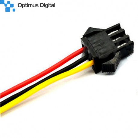 Cable with SM2.54-3p Female Connector (10 cm)