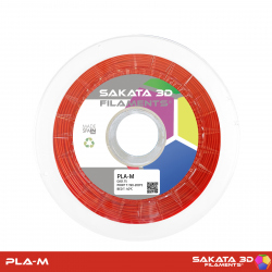 Filament Mat Sakata 3D PLA-M - Roșu 1.75 mm 1 Kg
