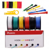 Set de fire cu izolație PVC (22AWG, 6 culori, 10m fiecare)