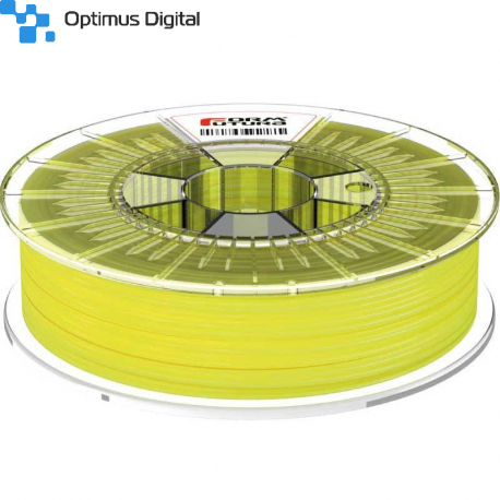 FormFutura HDglass Filament - Fluor Yellow Stained, 2.85 mm, 750 g