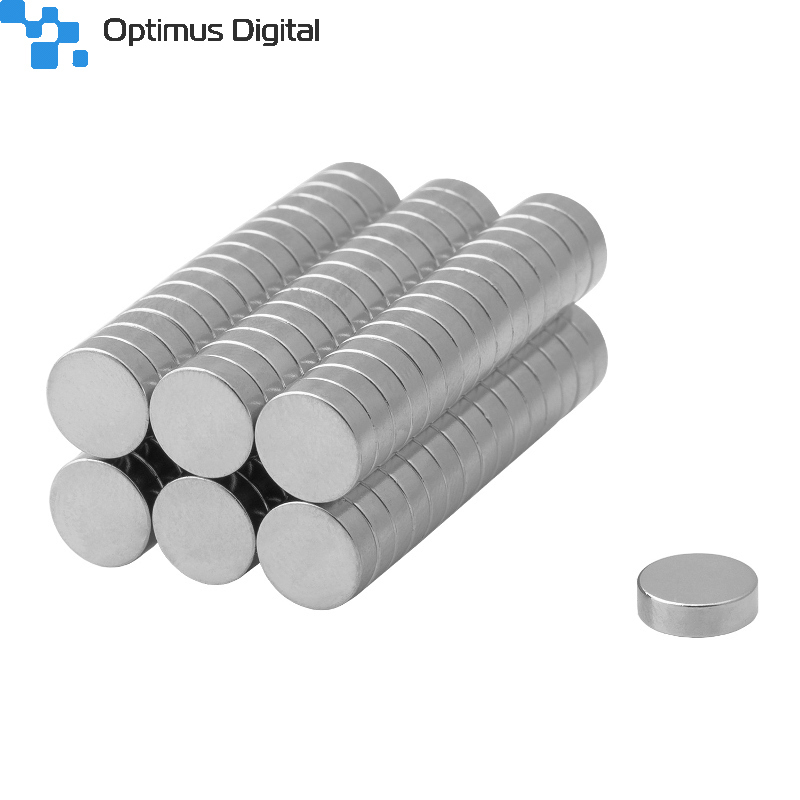thumbnail image 2 of 80 Pack Strong Neodymium Magnets (8mm X 2mm) - Rare Earth Magnets For Crafts, FIMO, Ceramics, & Fridge 2 of 3