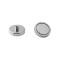 Magnet Oala 40x8.5 mm cu Filet Intern M6