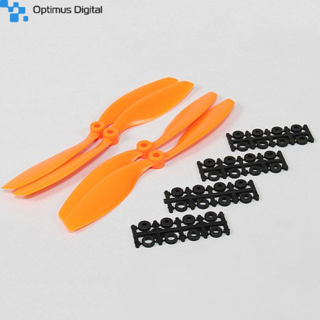 8045 SF Props 2pc CW 2 pc CCW Rotation (Orange)