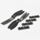 Set Două Perechi CW/CCW Elice 8045 - Negru