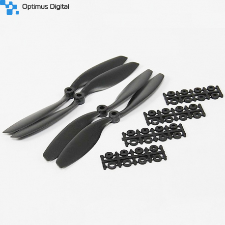8045 Black Propellers  CW/CCW Set Two Pieces