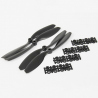 8045 Black Propellers  CW/CCW Set Two Pieces